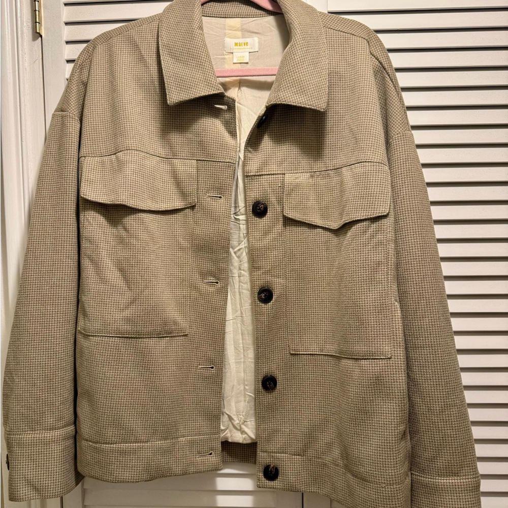 Women's MAEVE Beige Jacket